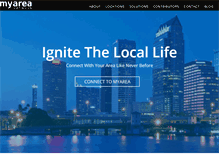 Tablet Screenshot of myareanetwork.com